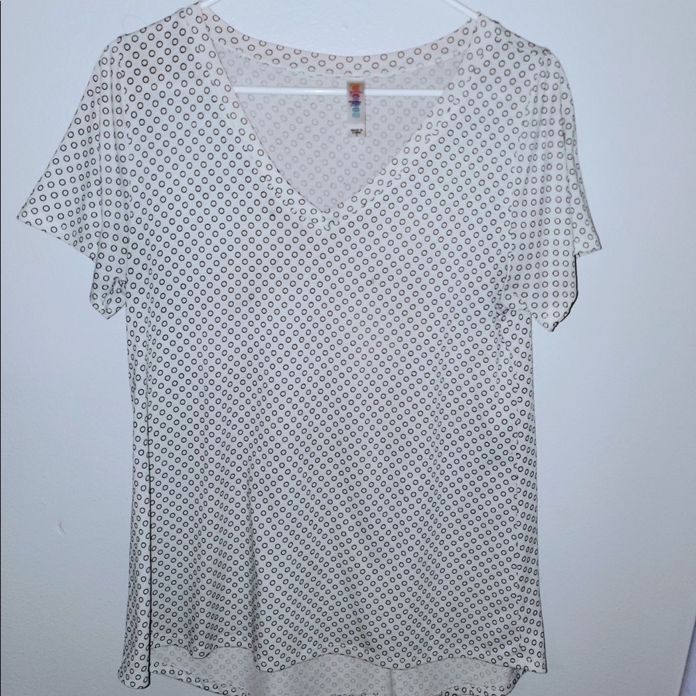 Lularoe polk-a-dot short sleeve